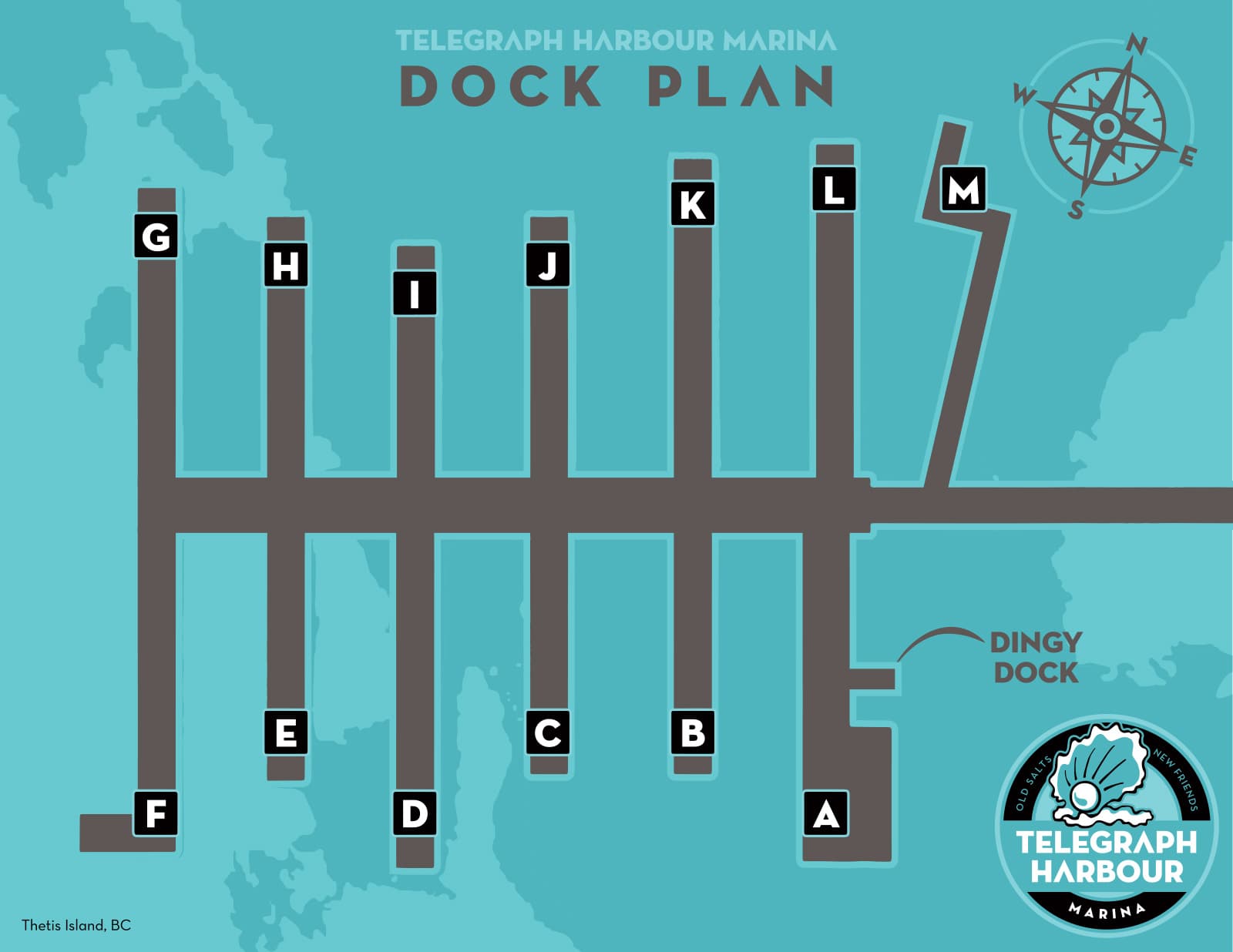Telegraph Harbour Dock Plan